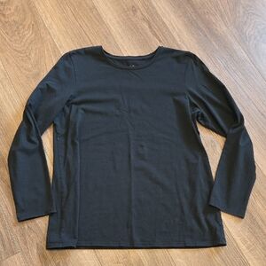 Classic Black Long Sleeve Tee